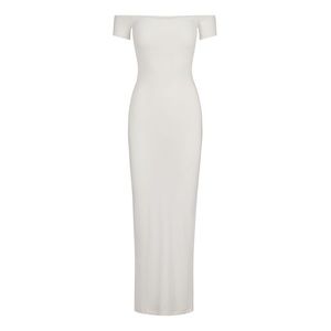 Skims SOFT LOUNGE OFF THE SHOULDER DRESS